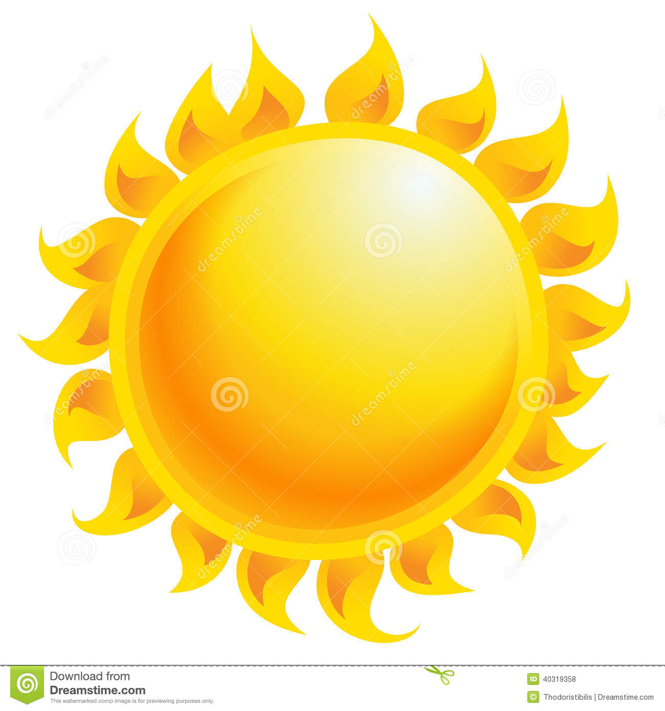 SUN WEATHER SYMBOL VECTOR Logo photo - 1
