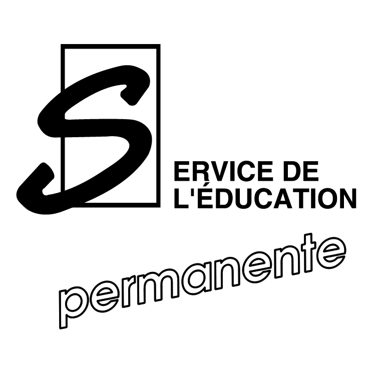 Service de LEducation Permanente Logo photo - 1