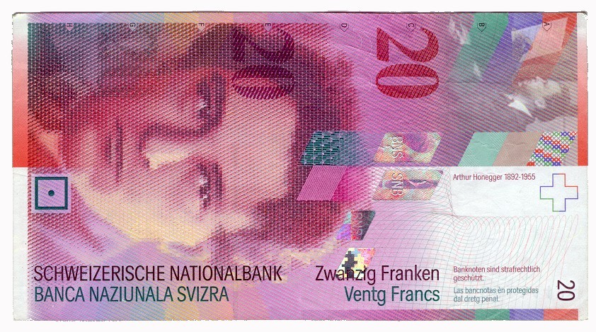 Switzerland Franc CHF Logo photo - 1