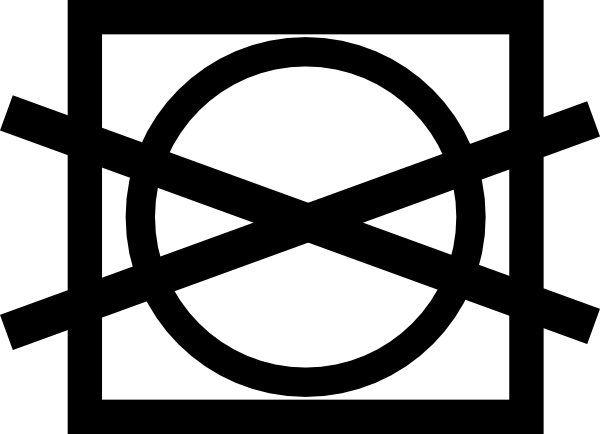 TUMBLE DRY APPAREL CARE SYMBOL Logo photo - 1