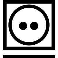 TUMBLE DRY NORMAL VECTOR SYMBOL Logo photo - 1