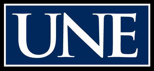University of New England Logo photo - 1