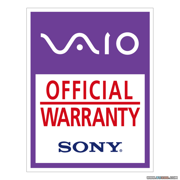 Vaio - Official Warranty Logo photo - 1