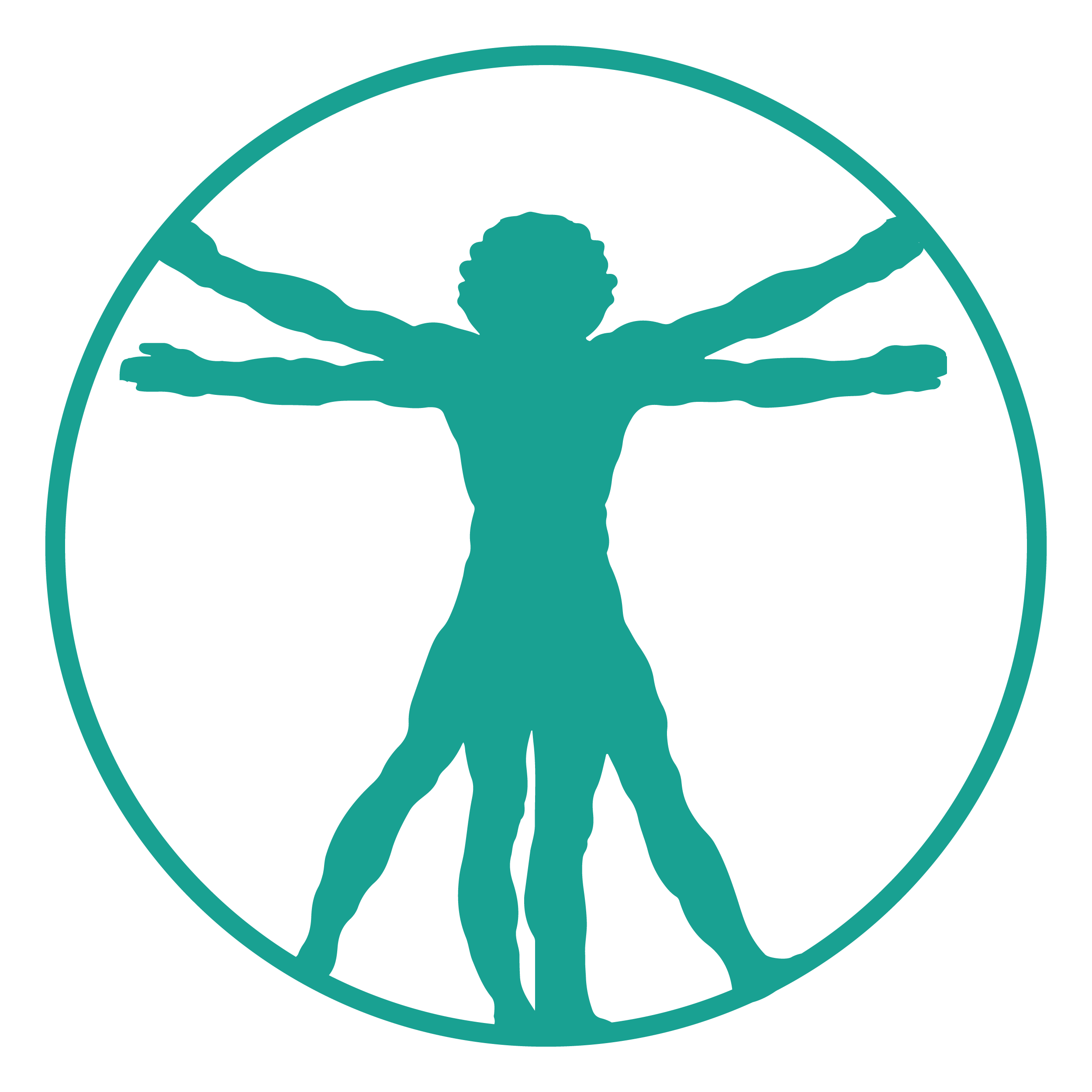 Vitruvian Man Logo photo - 1
