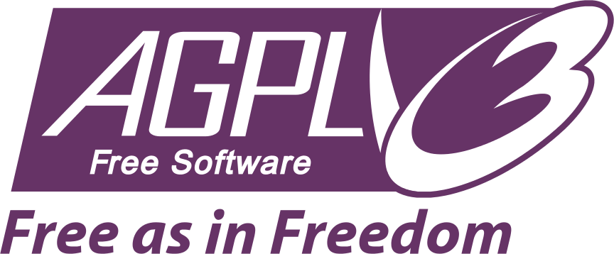 Wikipedia GNU General Public License Logo photo - 1