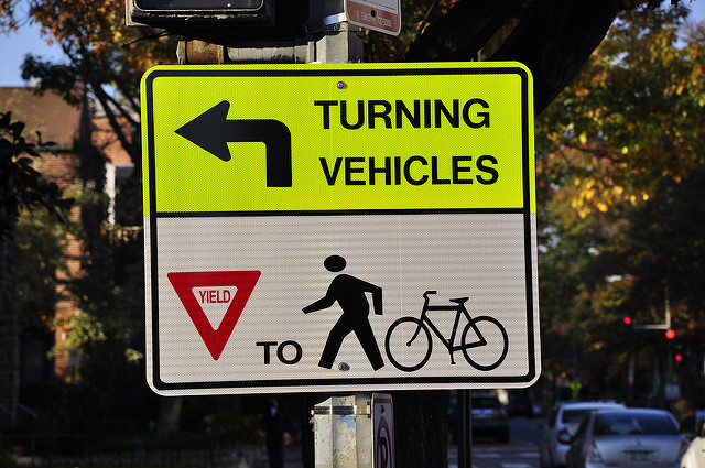 YIELD TO PEDS SIGN Logo photo - 1