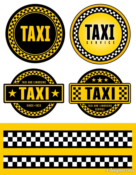 Yellow Cab Logo Template photo - 1
